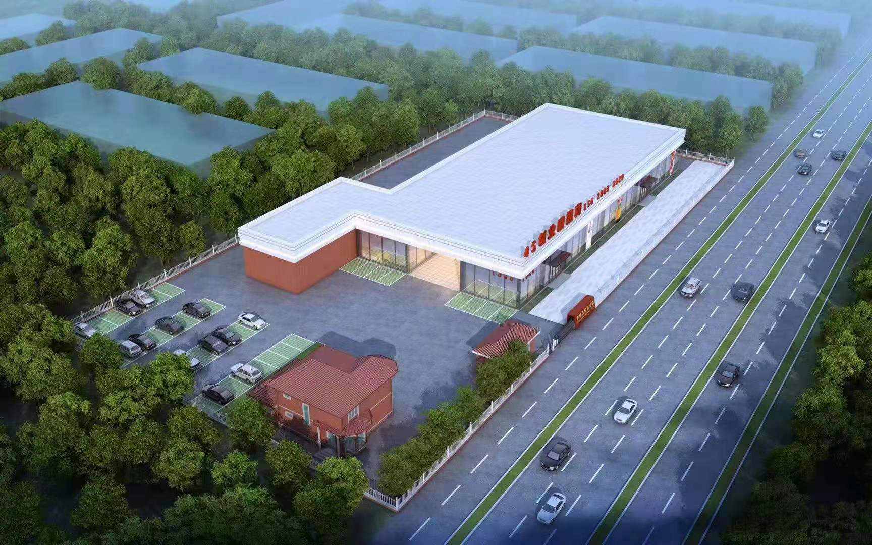 南匯區(qū)新場(chǎng)5500平方米獨(dú)門獨(dú)院適合各種4s店及展